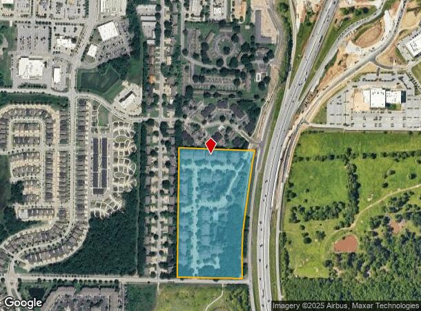 531 N Scottsdale Dr, Fayetteville, AR Parcel Map