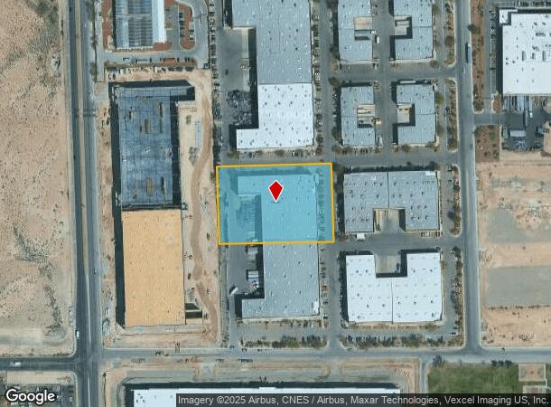 2855 Coleman St, North Las Vegas, NV Parcel Map