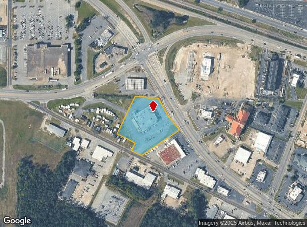 1740 Memorial Dr, Waycross, GA Parcel Map