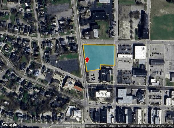  110 Cottage St, Ashland, OH Parcel Map