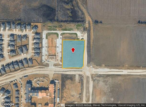  Prairie Dr, Prosper, TX Parcel Map