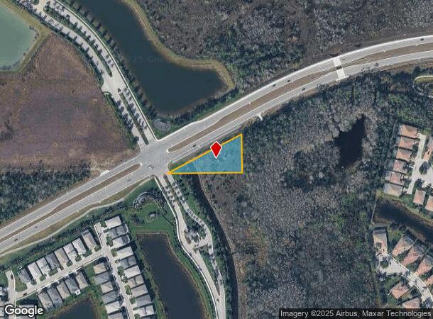  12970 Corkscrew Rd, Estero, FL Parcel Map