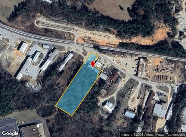  1079 Old Middleton Rd, Elberton, GA Parcel Map
