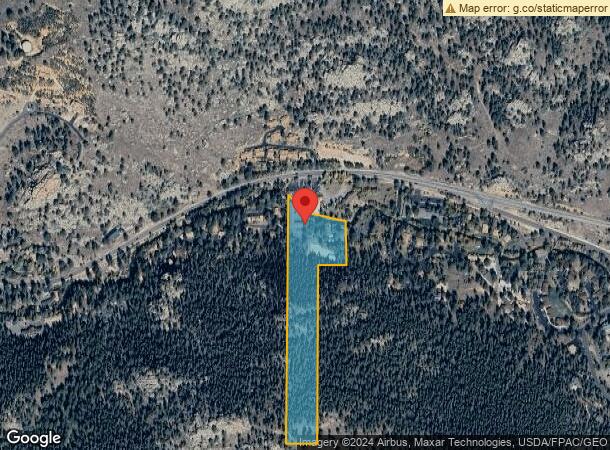  1360 Fall River Rd, Estes Park, CO Parcel Map