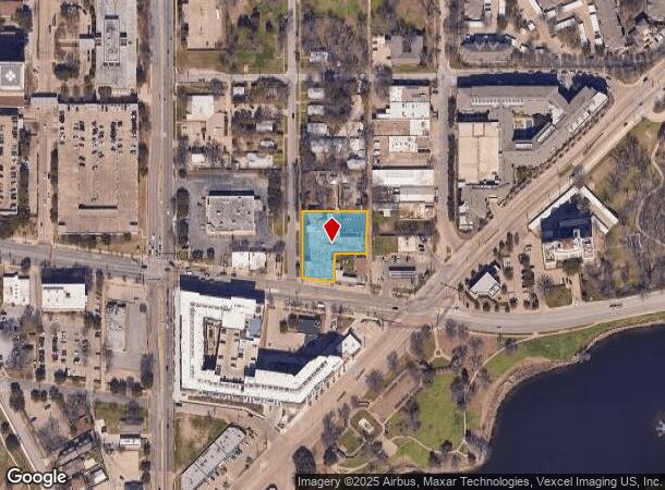  203 E Colorado Blvd, Dallas, TX Parcel Map
