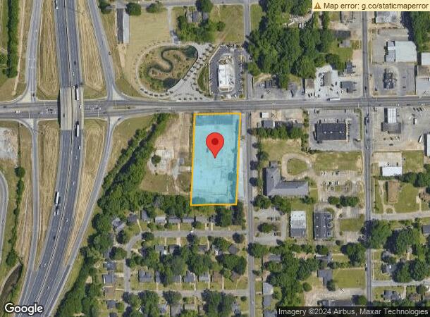  725 W Fairview Ave, Montgomery, AL Parcel Map