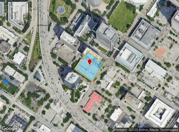  1801 Smith St, Houston, TX Parcel Map