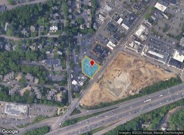  1101 Post Rd, Darien, CT Parcel Map