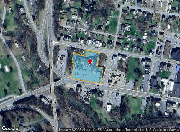  204 W Main St, Hancock, MD Parcel Map