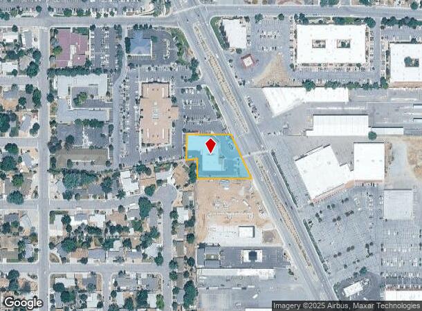 2814 N Carson St, Carson City, NV Parcel Map