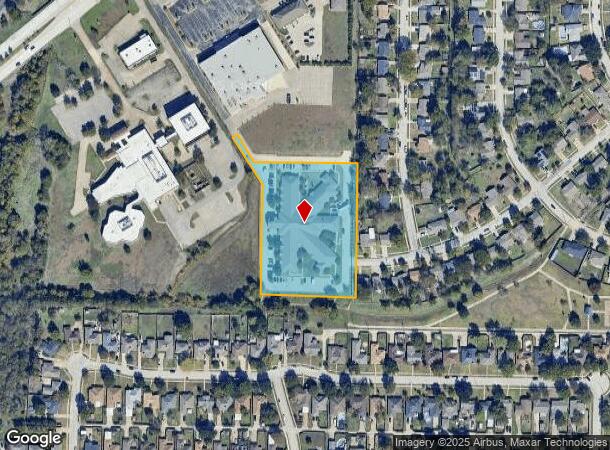  721 S Highway 78, Wylie, TX Parcel Map