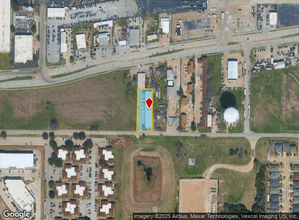 3005 Howell St, Arlington, TX Parcel Map