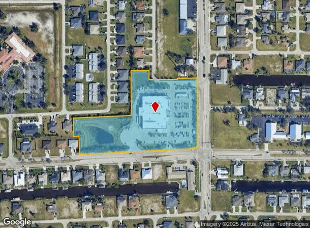  3920 Skyline Blvd, Cape Coral, FL Parcel Map