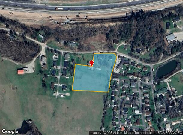 6779 Mud River Rd, Barboursville, WV Parcel Map