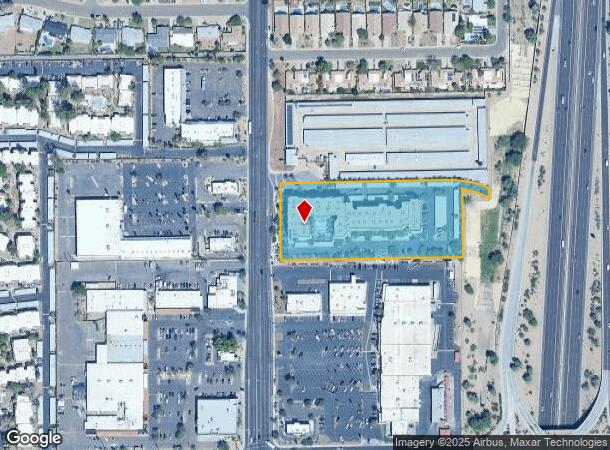 10801 N 32Nd St, Phoenix, AZ Parcel Map