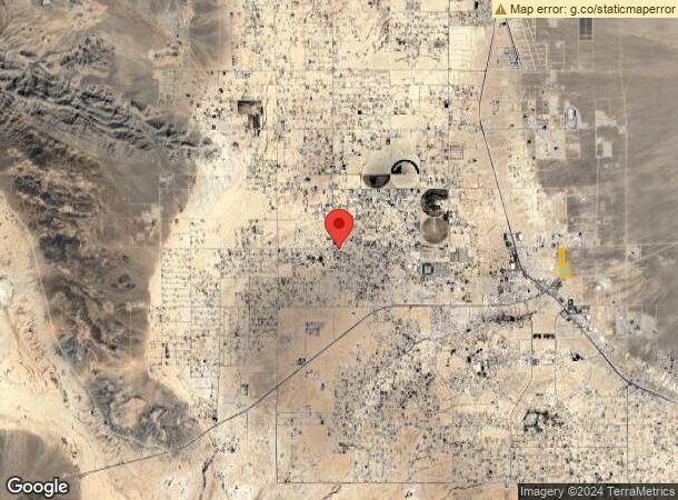  1901 W Basin Ave, Pahrump, NV Parcel Map