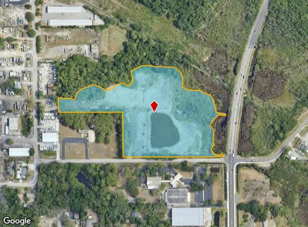  130 Rainville Rd, Tarpon Springs, FL Parcel Map