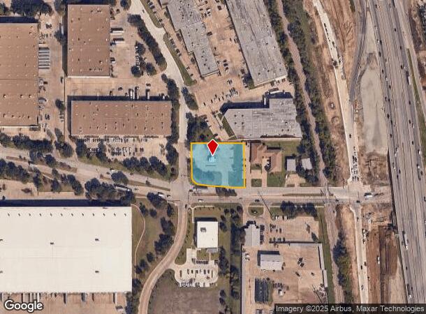  2101 Valwood Pkwy, Dallas, TX Parcel Map