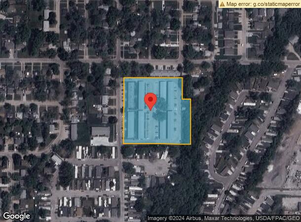  2911 Washington St, Bellevue, NE Parcel Map