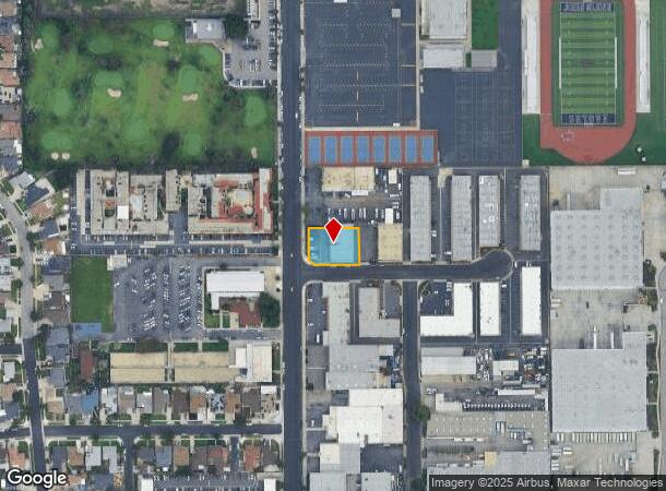  13820 Shoemaker Ave, Norwalk, CA Parcel Map