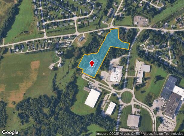  650 Industrial Park Rd, Saint Albans, VT Parcel Map