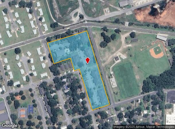  5208 Whispering Oaks Dr, Brunswick, GA Parcel Map