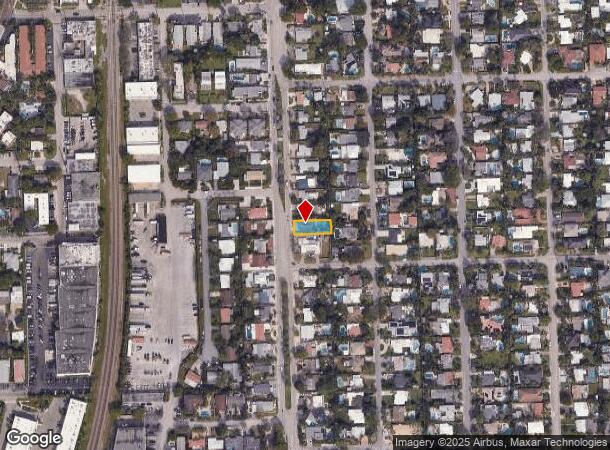 1606 Ne 15Th Ave, Fort Lauderdale, FL Parcel Map