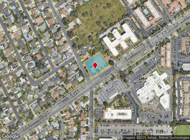  703 Magnolia Ave, Corona, CA Parcel Map