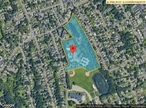  33 Lincoln Ave, Danbury, CT Parcel Map