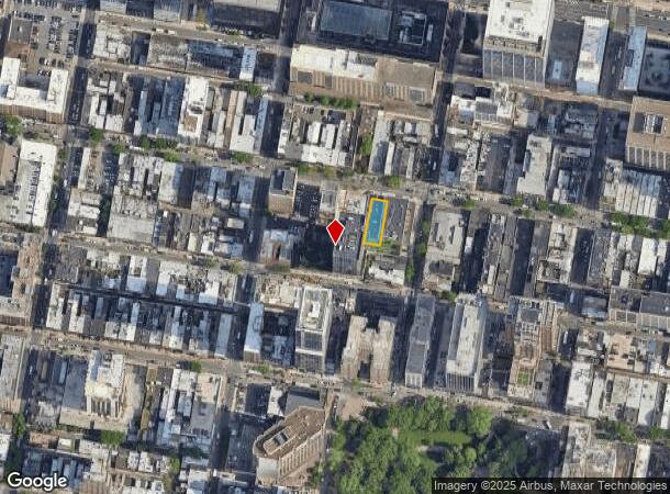  1910 Chestnut St, Philadelphia, PA Parcel Map