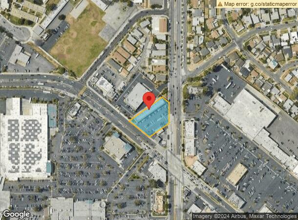  13345 Telegraph Rd, Whittier, CA Parcel Map