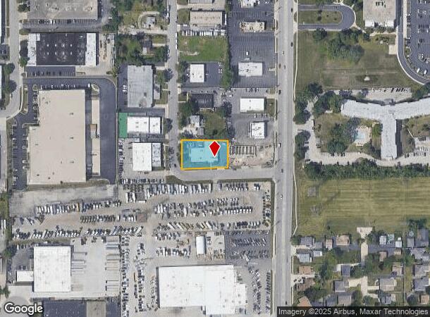 127 W Wrightwood Ave, Elmhurst, IL Parcel Map