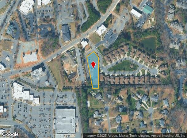  121 Greentree Way, Cornelius, NC Parcel Map