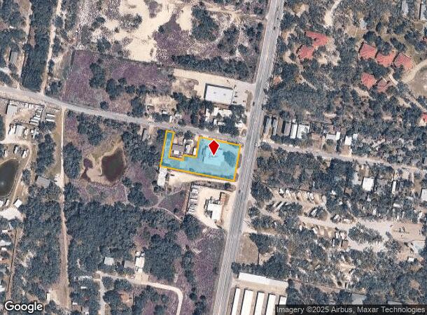 4061 Highway 35 Ln N, Fulton, TX Parcel Map