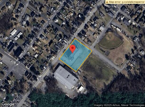  636 Foote Ave, Duryea, PA Parcel Map