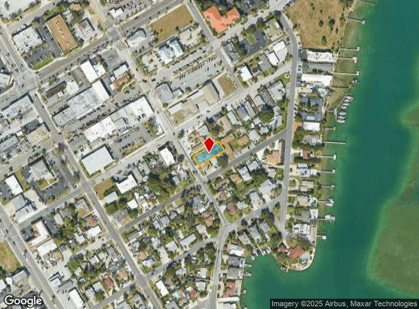  7209 Boca Ciega Dr, St Pete Beach, FL Parcel Map
