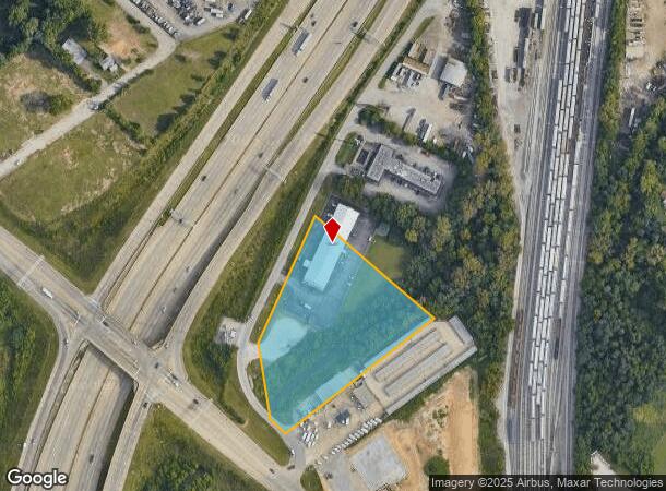  2012 Hospitality Way, Clarksville, IN Parcel Map