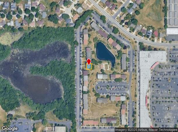 1077 Dickens Way, Schaumburg, IL Parcel Map