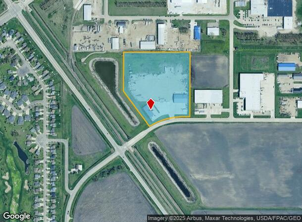 4110 34Th Ave S, Moorhead, MN Parcel Map