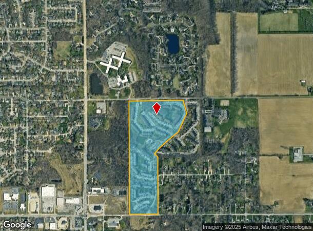 Irish Hills Apt, South Bend, IN Parcel Map