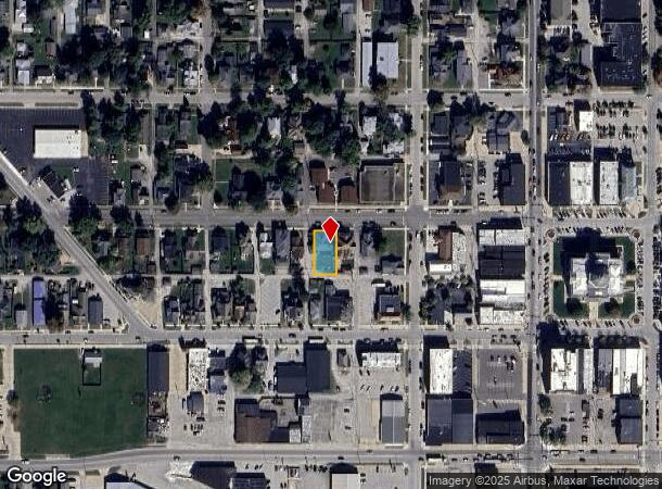  321 W Washington St, Lebanon, IN Parcel Map