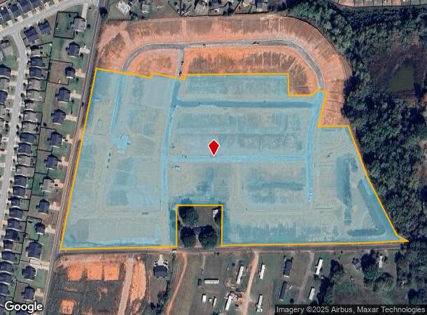  121 Bishop Rd, Inman, SC Parcel Map
