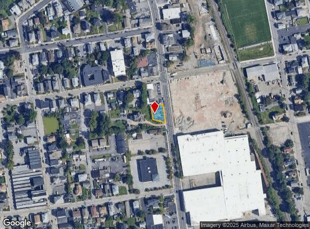  1190 Broad St, Central Falls, RI Parcel Map