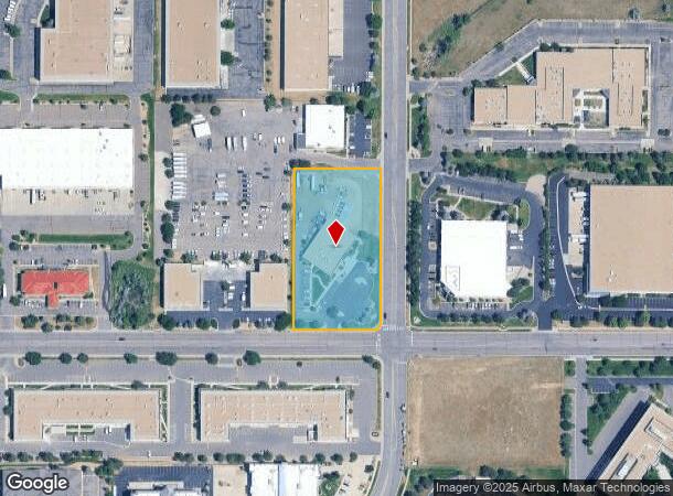 7241 S Fulton St, Centennial, CO Parcel Map