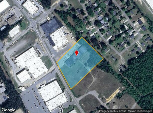  2907 Lee Ave, Sanford, NC Parcel Map