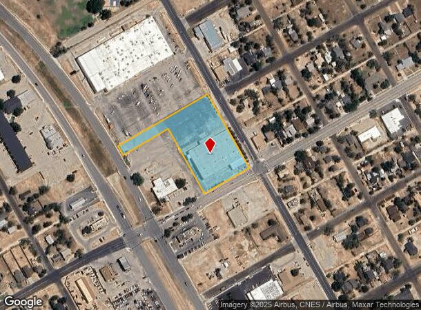  1926 N Bryant Blvd, San Angelo, TX Parcel Map