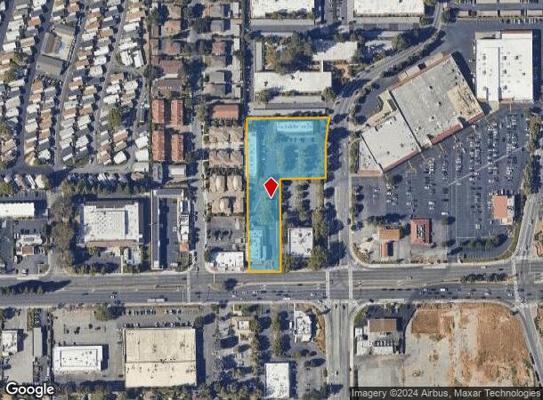  3775 El Camino Real, Santa Clara, CA Parcel Map