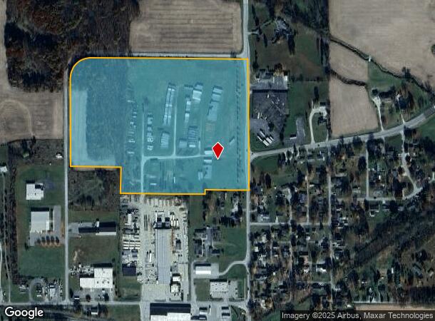 205 S State St, South Whitley, IN Parcel Map