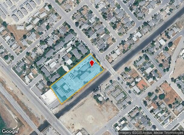 600 P St, Firebaugh, CA Parcel Map