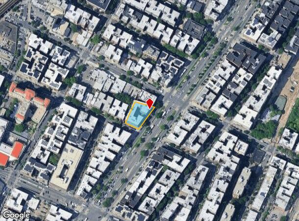  1269 Grand Concourse, Bronx, NY Parcel Map